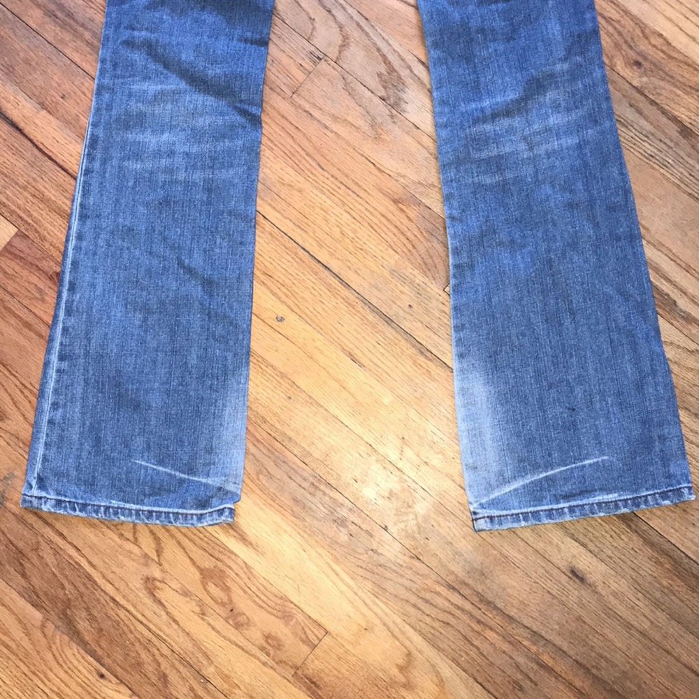 Jessica Simpson Distressed Jeans with Floral Design - Picture 7 of 8